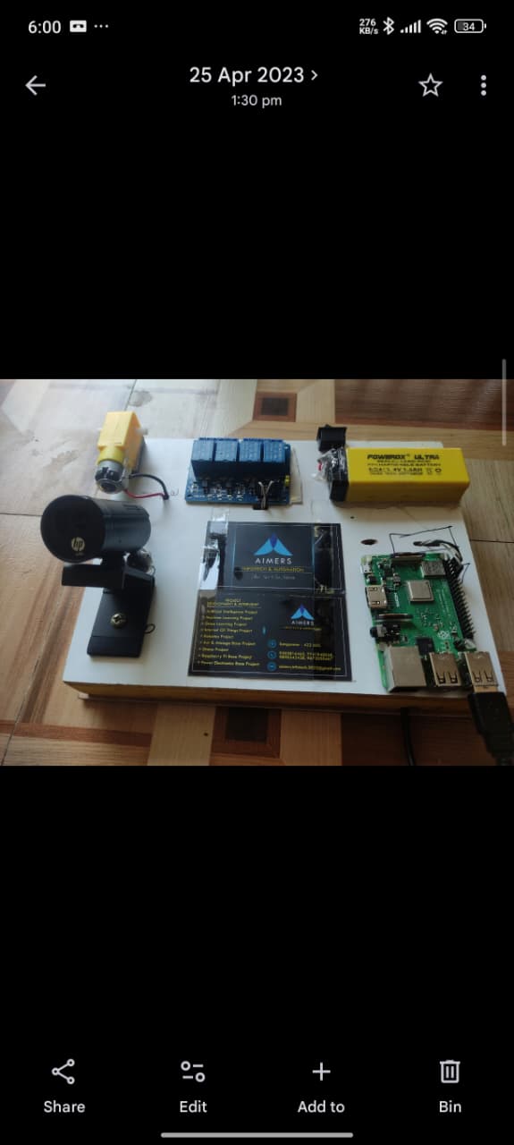 Electronic Sensor Components Prototype