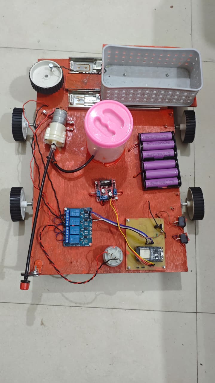 Material Handling Robot Car